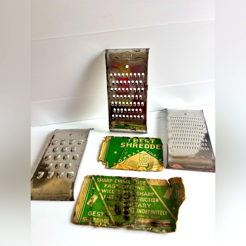 Vintage Three Piece Vegetable Slicers